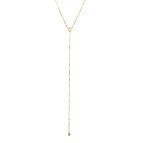 Ariel Gordon Jewelry Diamond Lariat Necklace - Picture 7 of 7